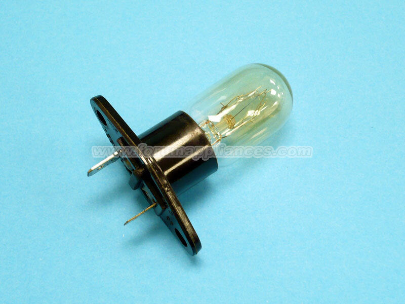 panasonic light bulb with attached base for most nng nnh nns nnt series microwave ovens 125v 30w image 1