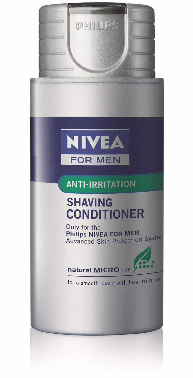 philips moisturizing shaving conditioner hs800 for hs8000 series cool skin image 1