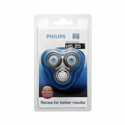 philips shaving heads 3x hs85 for cool skin 8000 series image 2