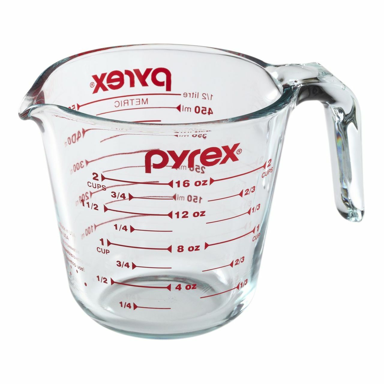 pyrex measuring cup 6001075 2 cup capacity image 1