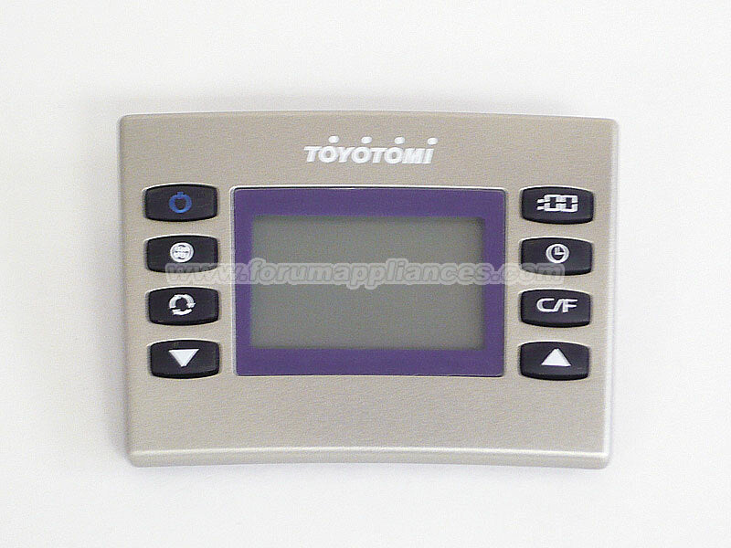 toyotomi remote control for tad t32jw new style image 1
