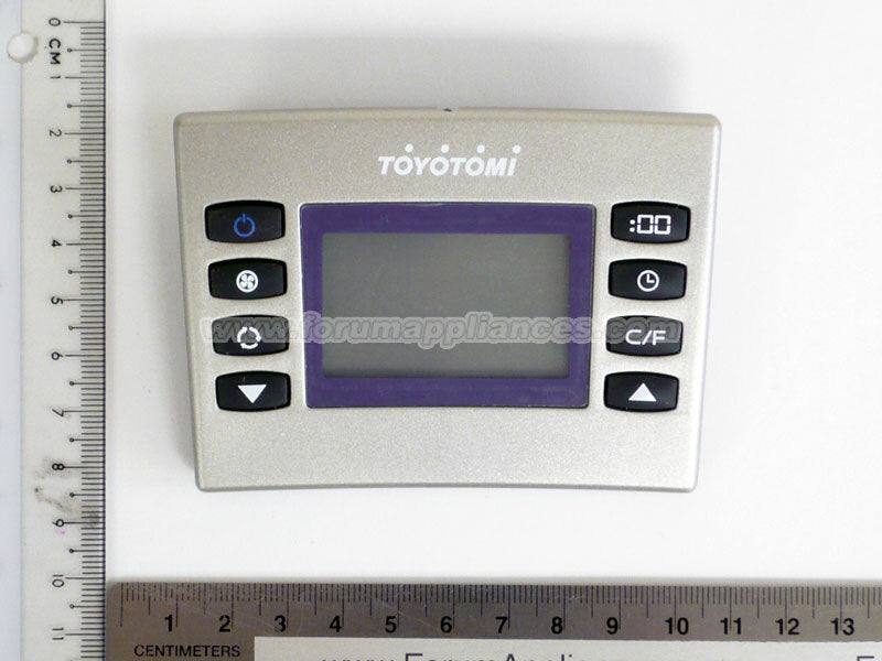 toyotomi remote control for tad t32jw new style image 2