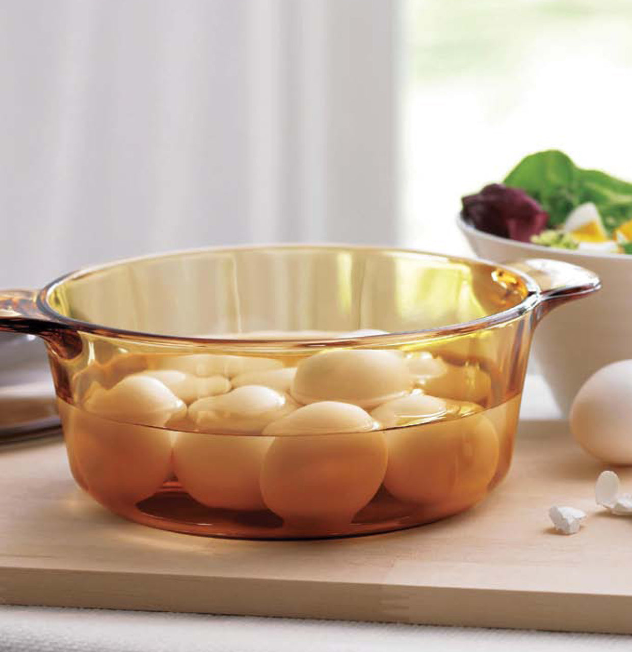 visions glass dutch oven vsd5 5 0l with glass cover image 2