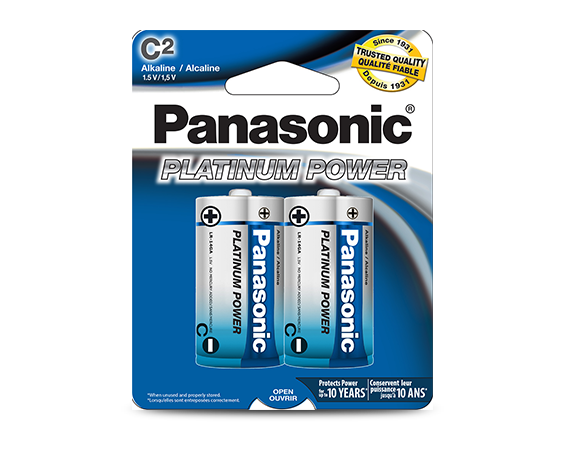 panasonic battery c x 2 platinum power lr14xp2b image 1