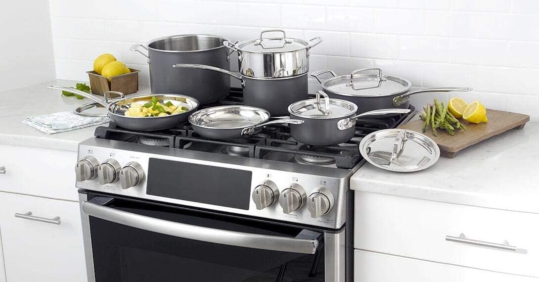 cuisinart multi clad unlimited 12 piece cookware set hard anodized mcu 12n image 2