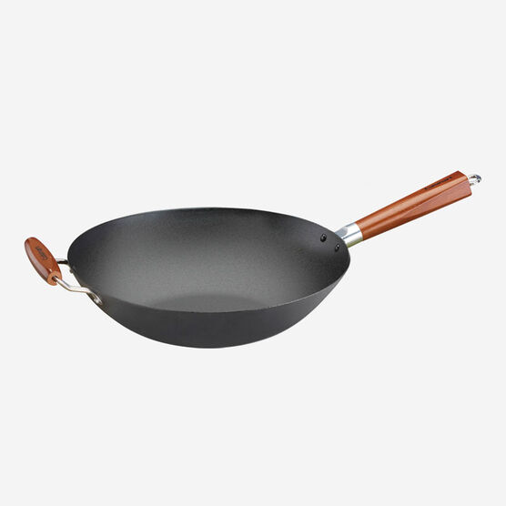 cuisinart 14 wok preseasoned carbon steel csw26 36hc image 1