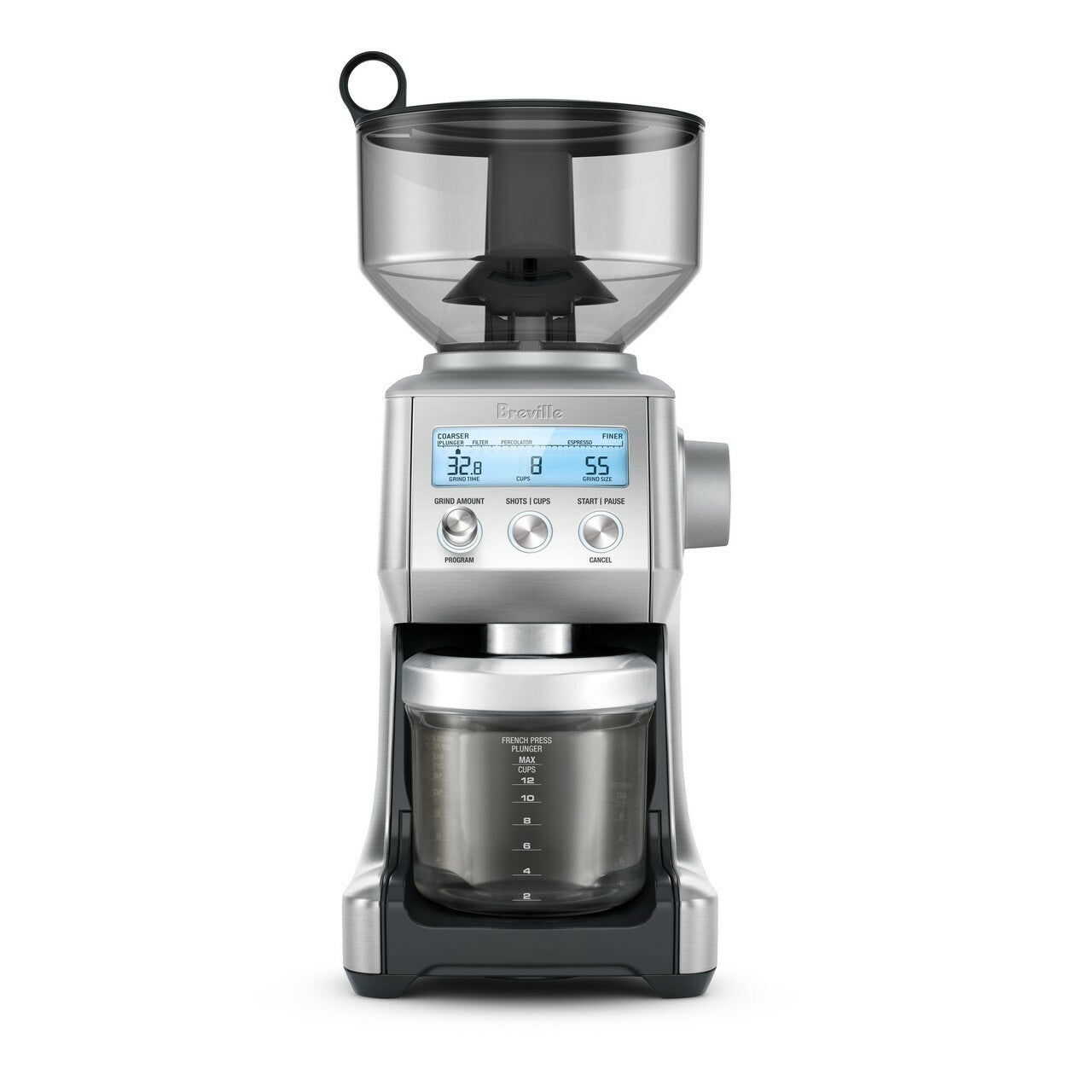 breville smart grinder bcg820bssxl pro 60 grind sizes image 1
