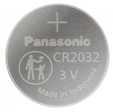 panasonic lithium coin battery 3v x 4 cr2032 image 2