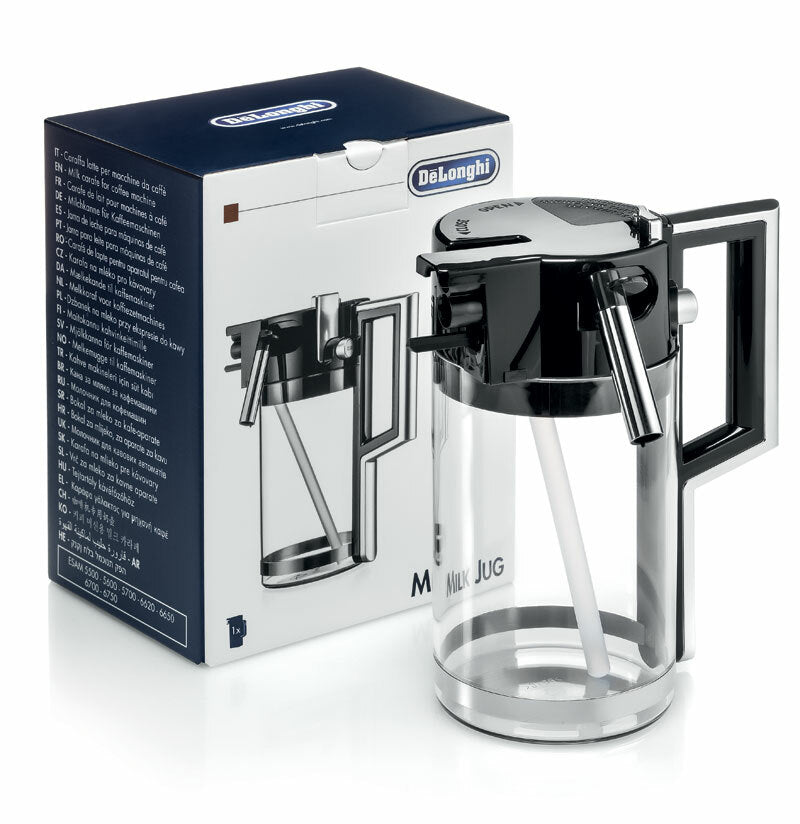 delonghi milk tank carafe with cover dlsc007 for esam 5500 image 2