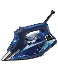 rowenta steam iron dw9280 steamforce stainless steel soleplate image 1