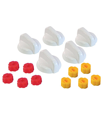 h d 51 8037 electric gas range knob set white 5pc image 1