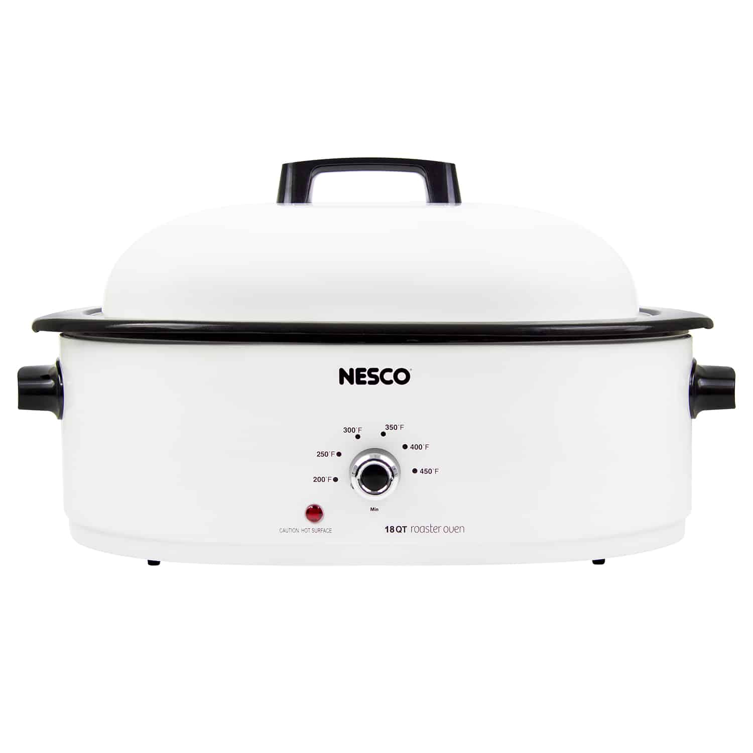 nesco roaster oven 18 qt porcelin cookwell white mwr18 14 image 1