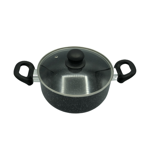 healthy bear 20cm aluminum caserole w lid induction bcal 20cpg in image 1