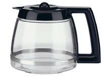 cuisinart glass carafe black for dcc 1200c image 1