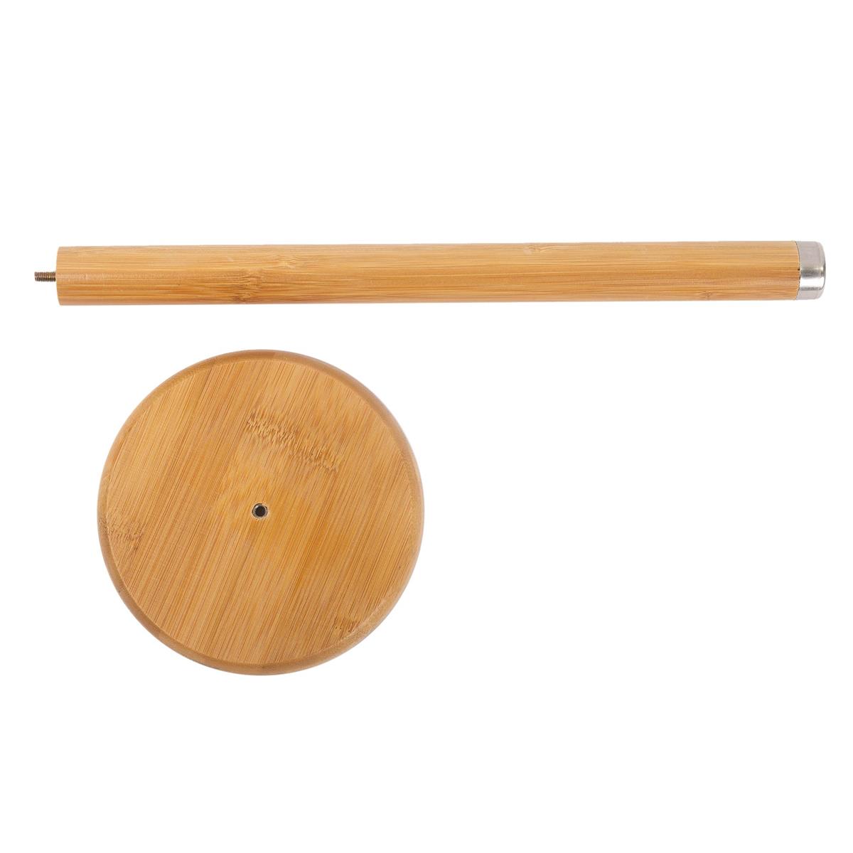 l gourmet bamboo paper towel holder 70784 image 3