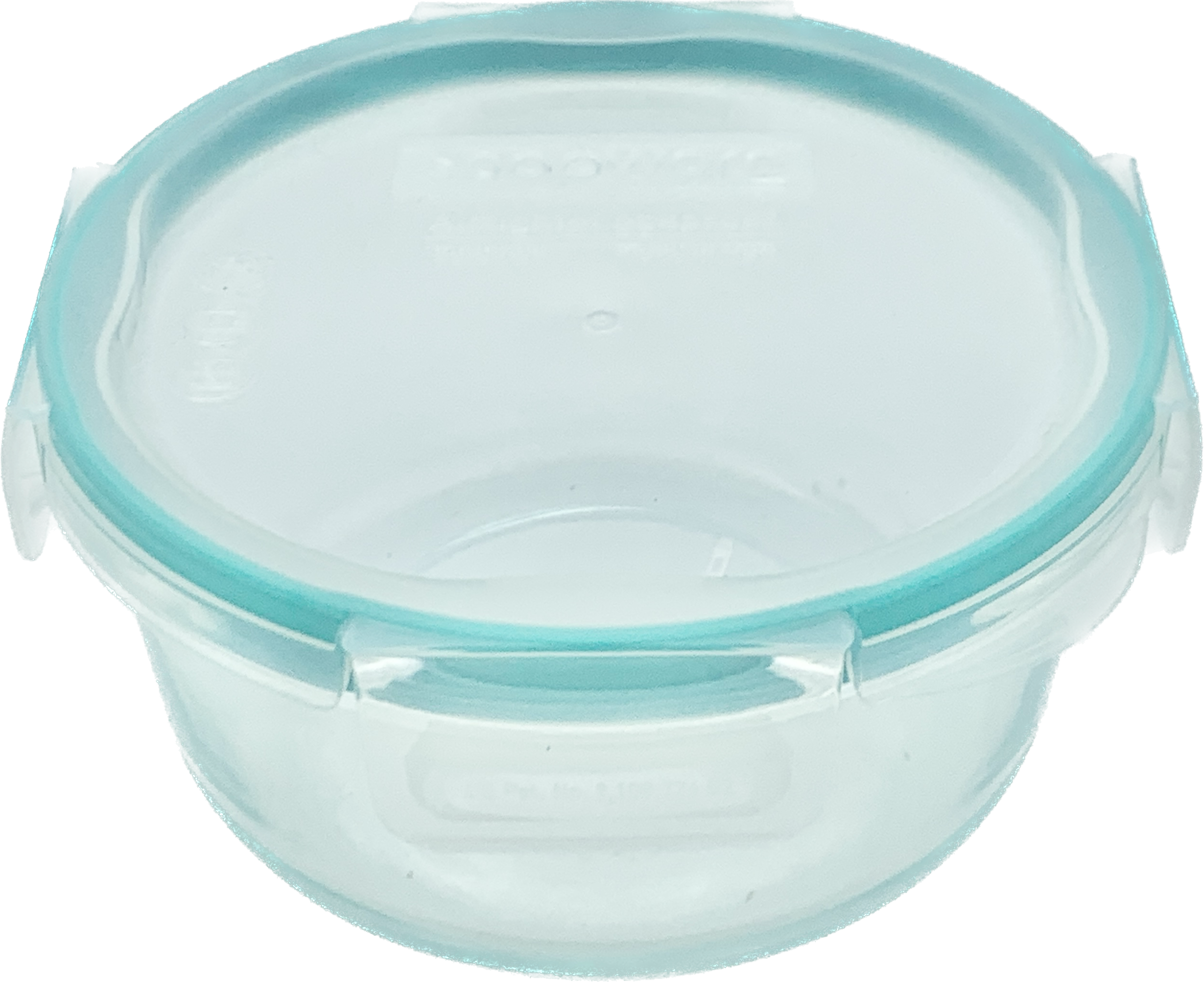 snapware total solution pyrex glass food storage round 1109306 4 cup image 1