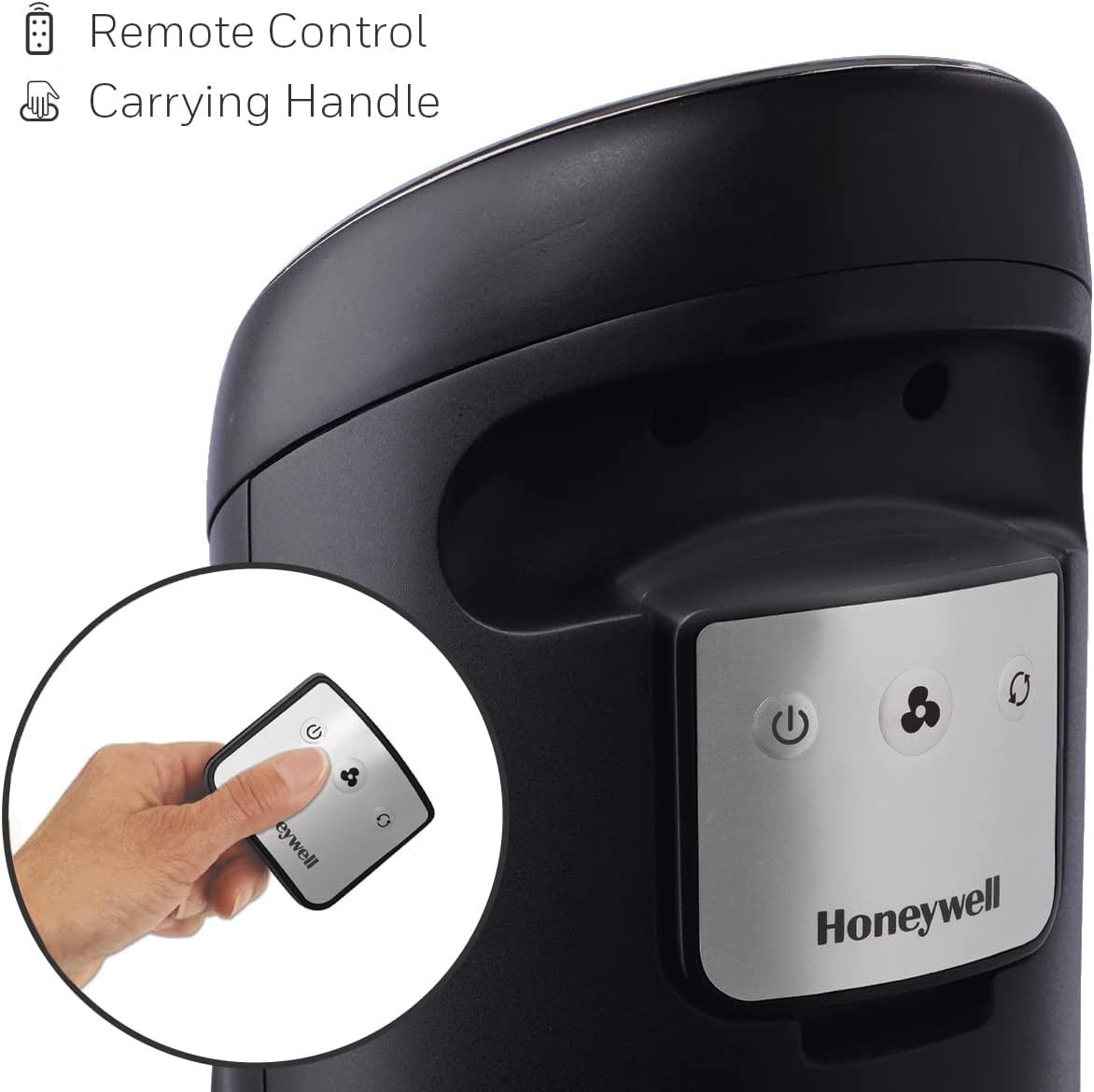 honeywell tower fan 40 8 speed quietset8 with timer remote control hyf290bcm1 image 5