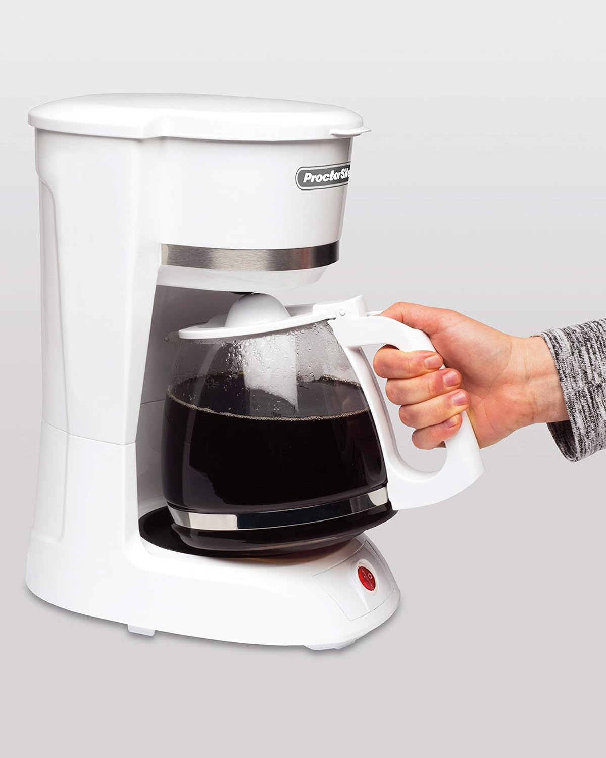 proctor silex coffee maker 12 cup white 43801 image 3