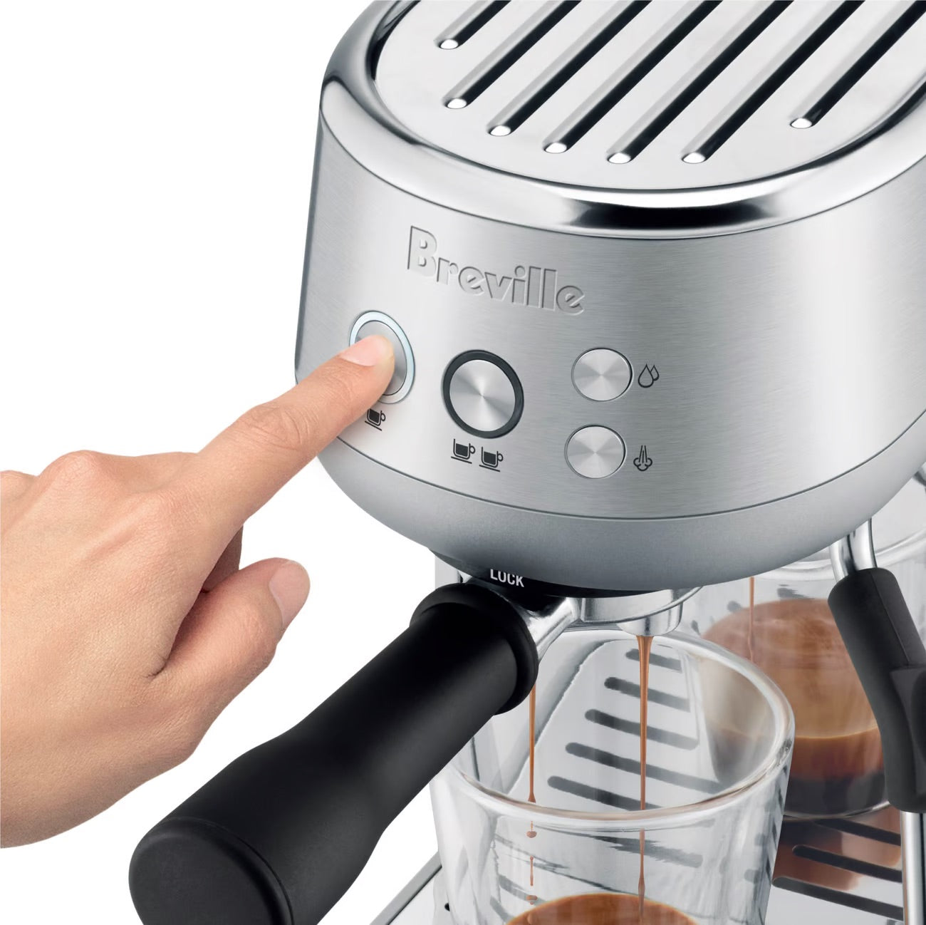 breville the bambino espresso maker 1560w brushed s s bes450bss image 7