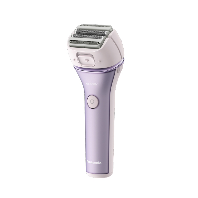 panasonic ladies shaver 4 hypoallergenic blades wet dry rechargeable es wl80 image 1