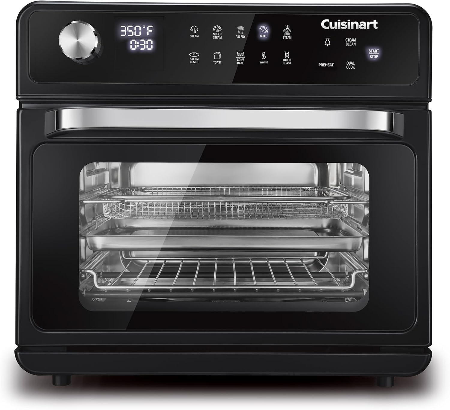 cuisinart cso 500c steam air fryer oven 20l toast bake steam bake broil broil steam steam super steam warm air fry image 1