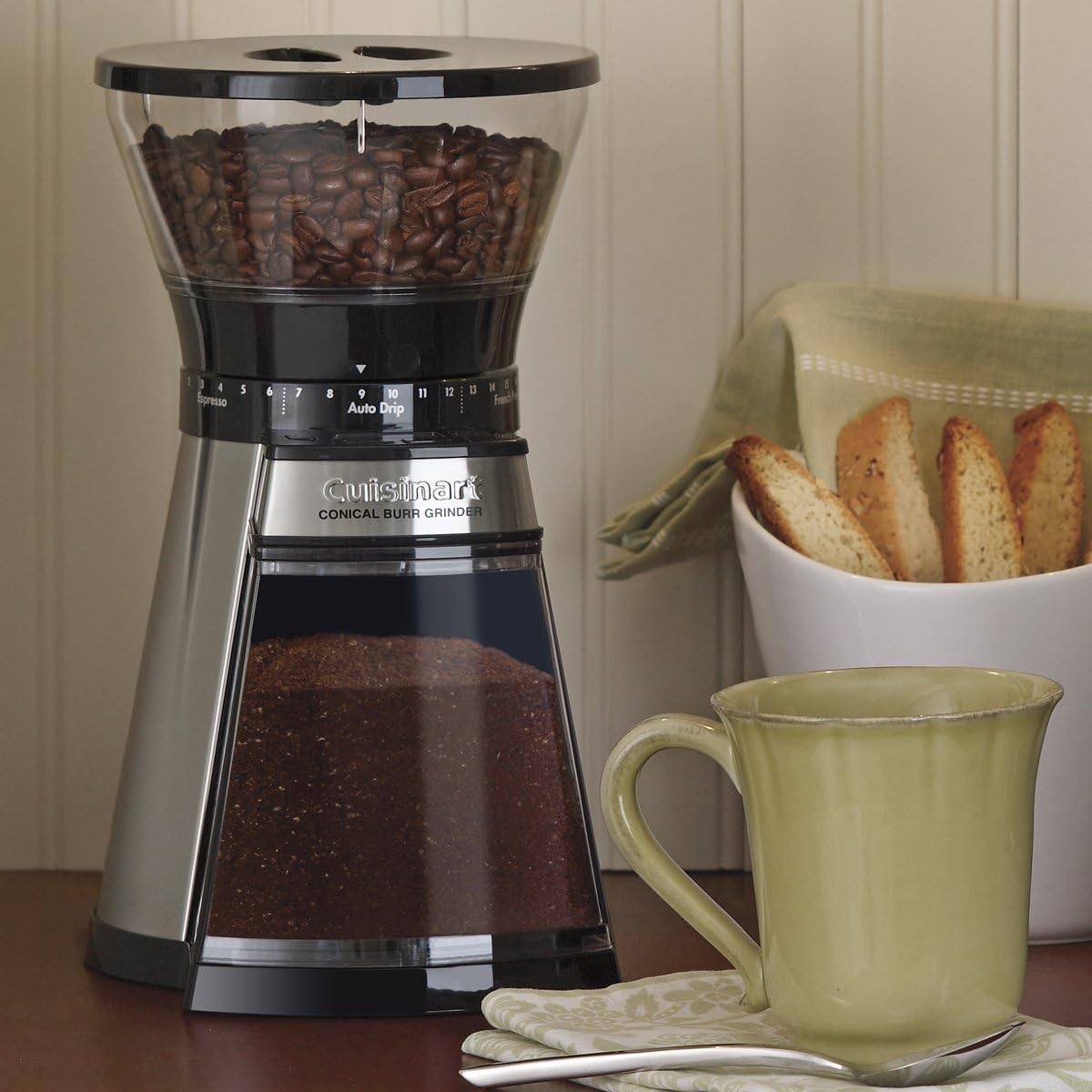 cuisinart conical burr mill cbm18c 8oz 1 14 cups image 3