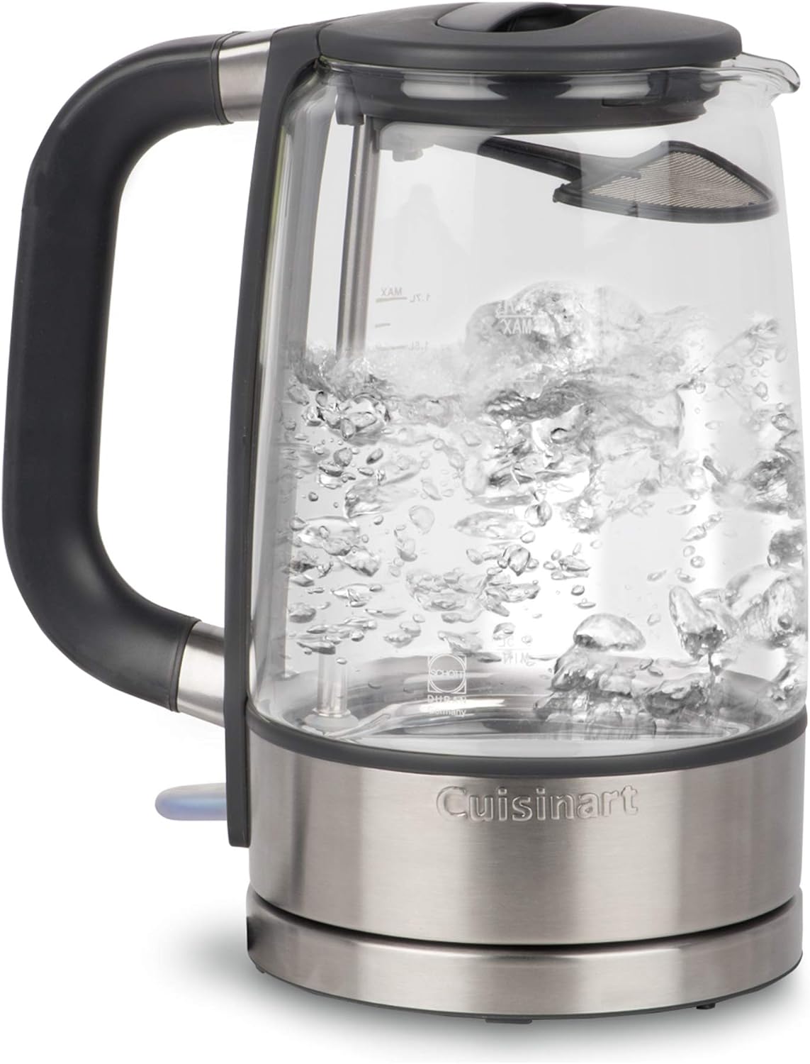cuisinart glass kettle 1 7l 1500w brushed s s gk 17c image 4