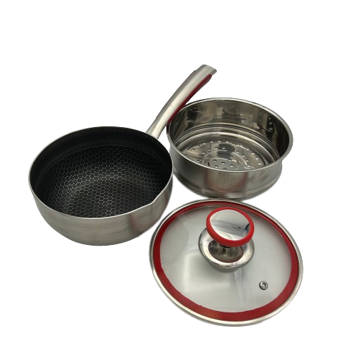 healthy bear targu hybrid sauce pan 18cm with glass lid bc hw18spg image 5