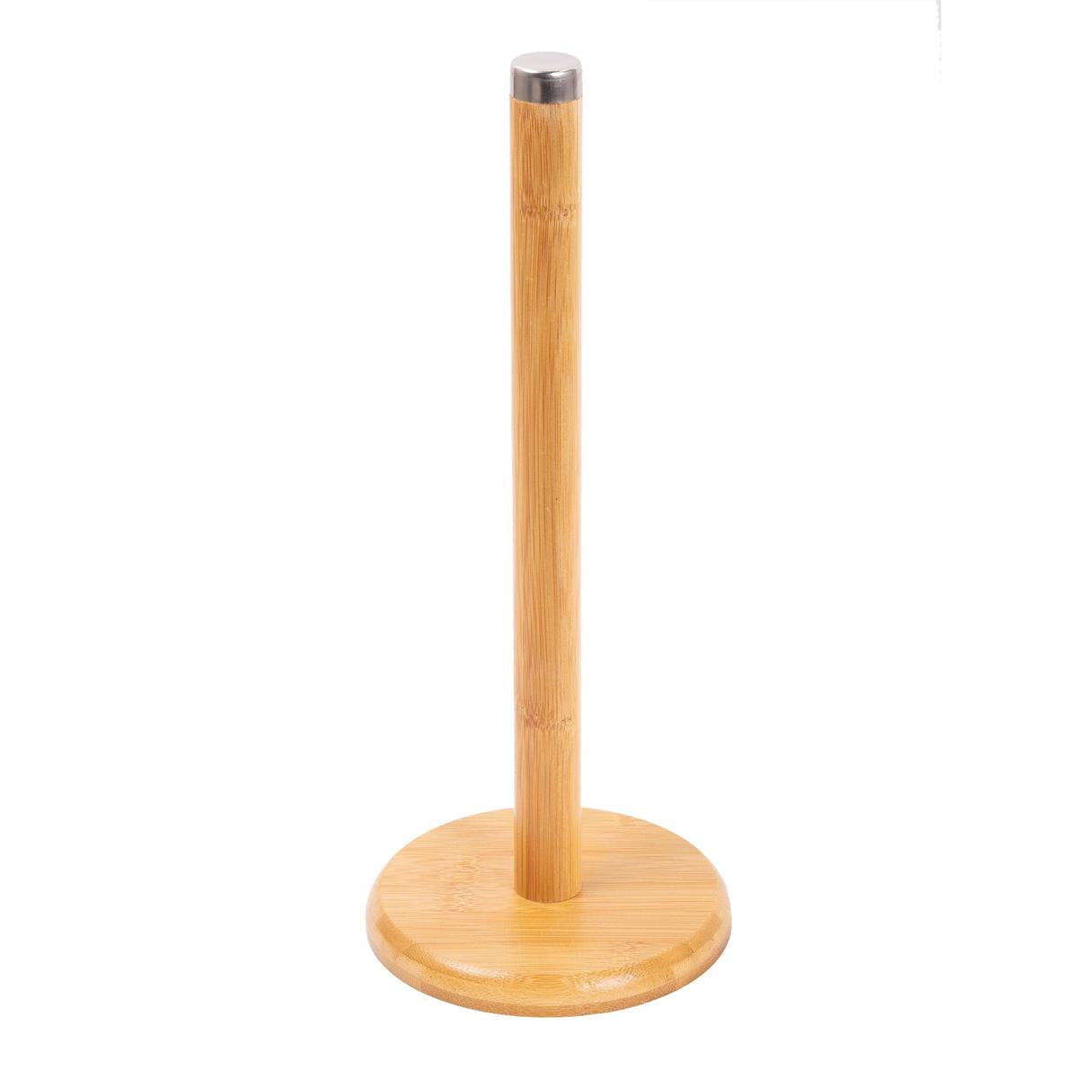 l gourmet bamboo paper towel holder 70784 image 4