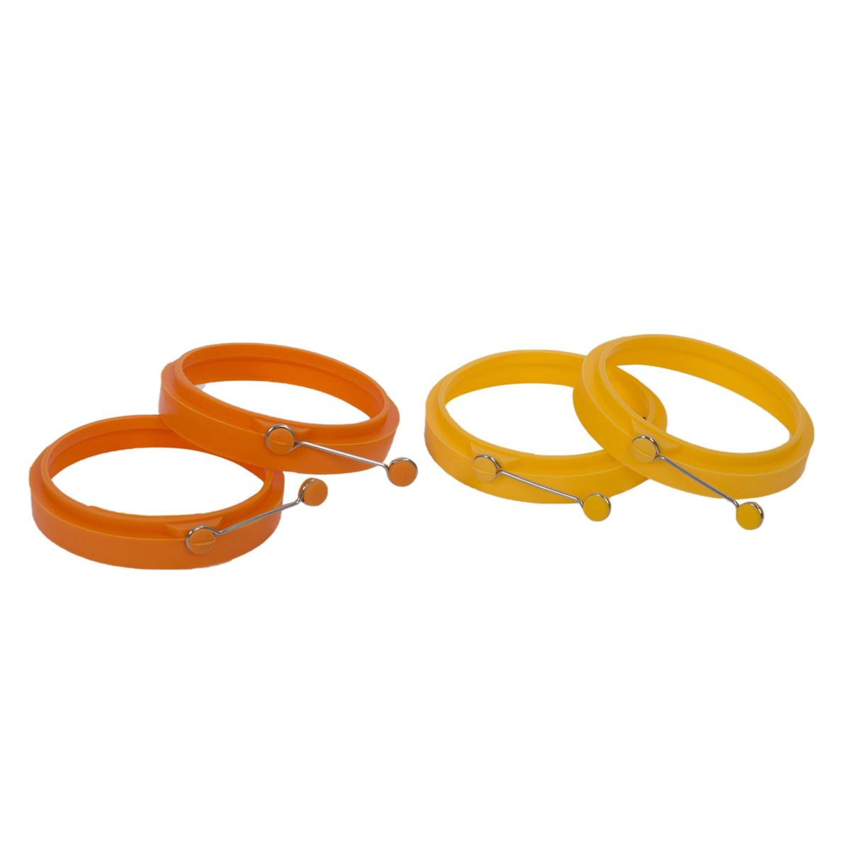 luciano 2 pc reversible egg ring silicone 80008 image 3