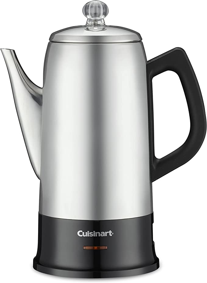 cuisinart coffee percolator 12 cup cordless s s prc 12nc image 1