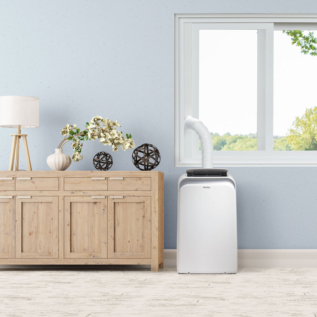Danby Portable Air Conditioner: 10,000 BTU/h, white | DPA060B1WDB
