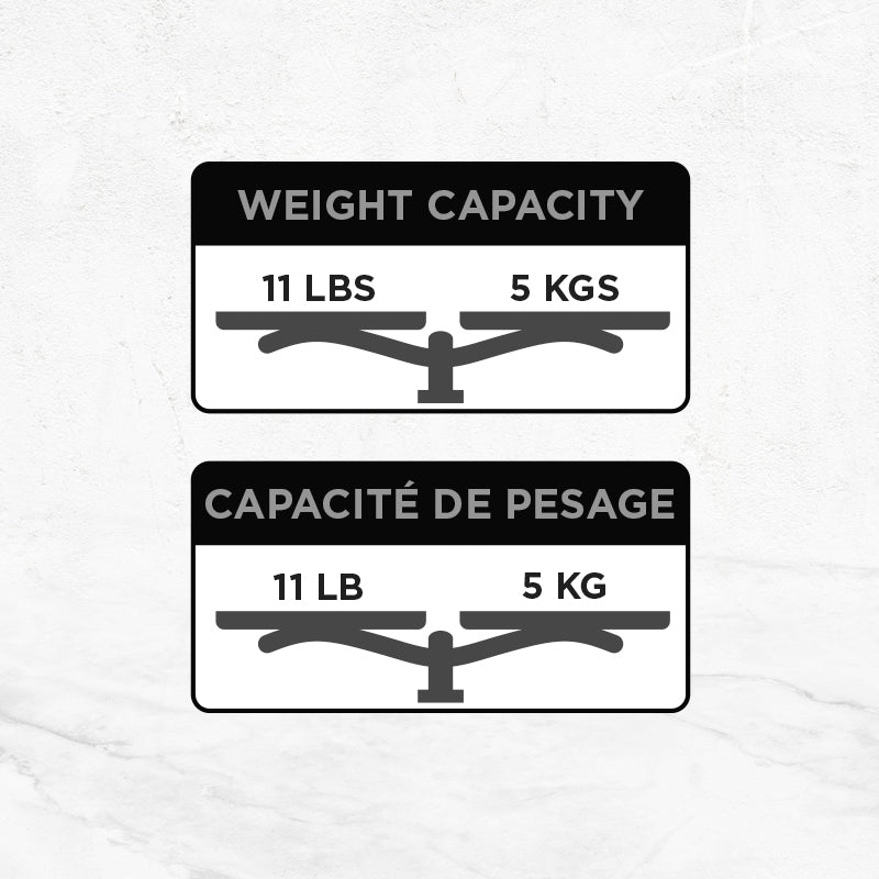 cuisinart kitchen scale electronic digipad up to 5kg kfs 1bkc image 3