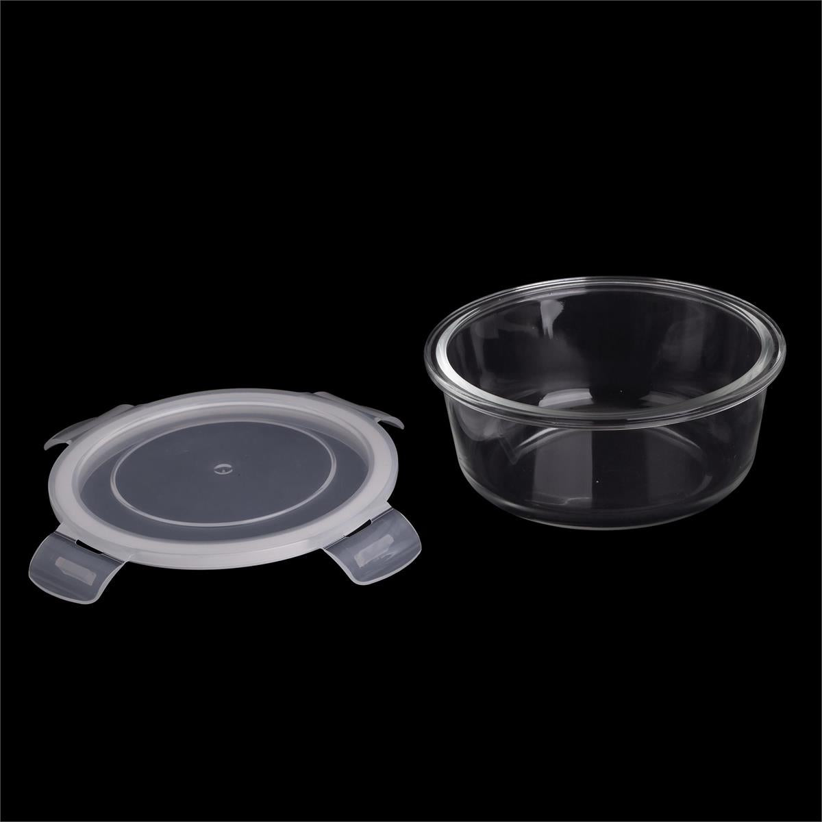 luciano 80890 round borosilicate glass container image 2