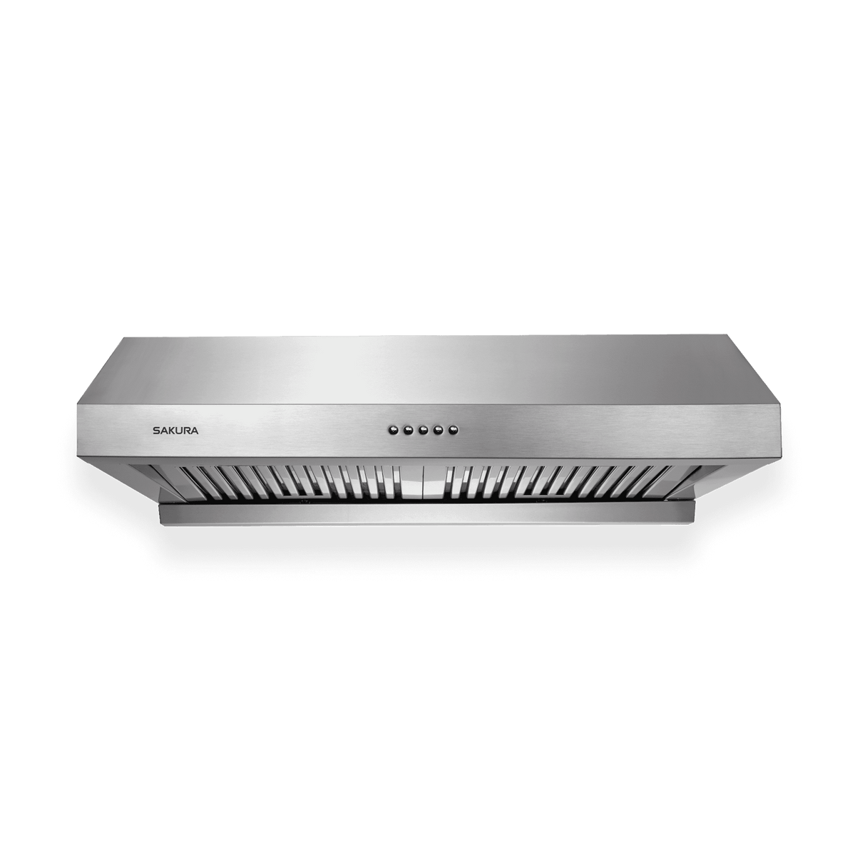 sakura kitchen rangehood 30 wide with baffle filter polished s s dual dc motor touch screen r3311 30hs 2 image 2