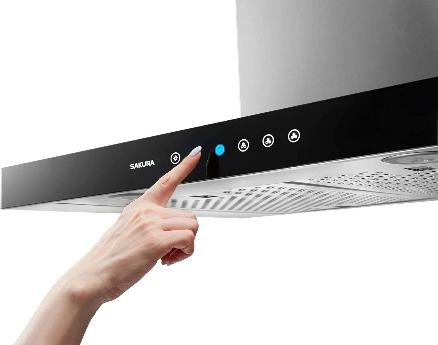 sakura kitchen rangehood m3000 wall mounted chimney style image 4