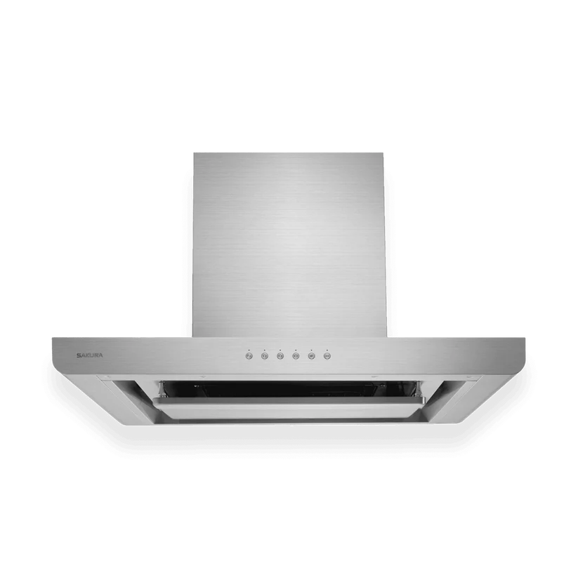 sakura kitchen rangehood m6000 30hs 30 wide wall mount chimney style image 1