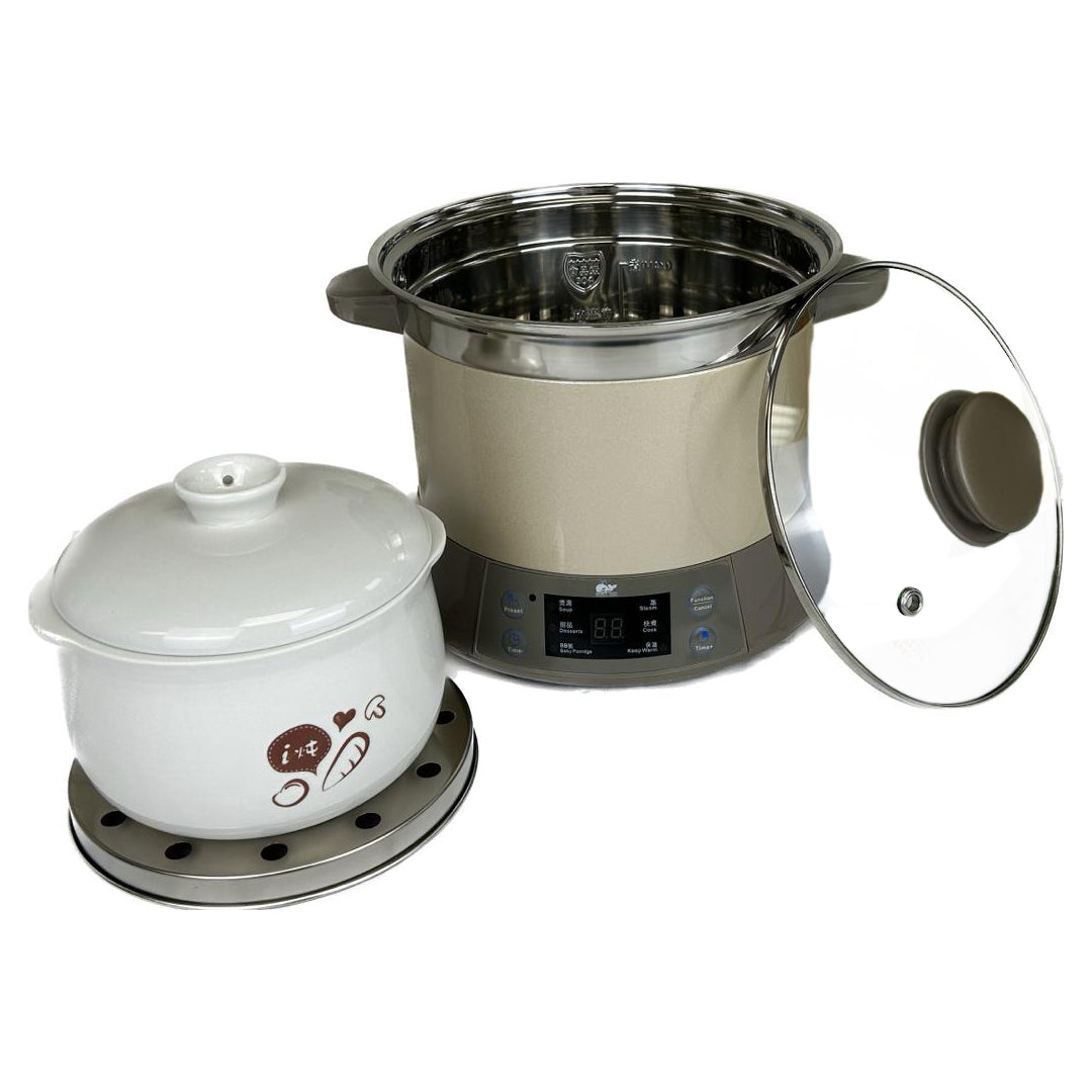 whale electric stewing pot 1 2 l beige wdz 12g image 3
