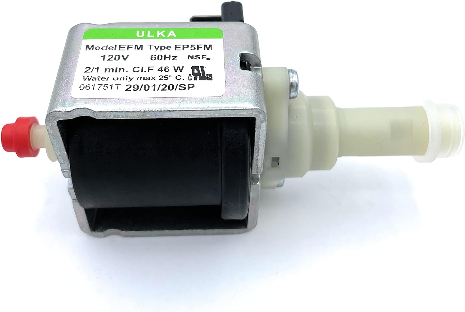 ep5fm 46w ulka water pump with thermostat for espresso makers image 5