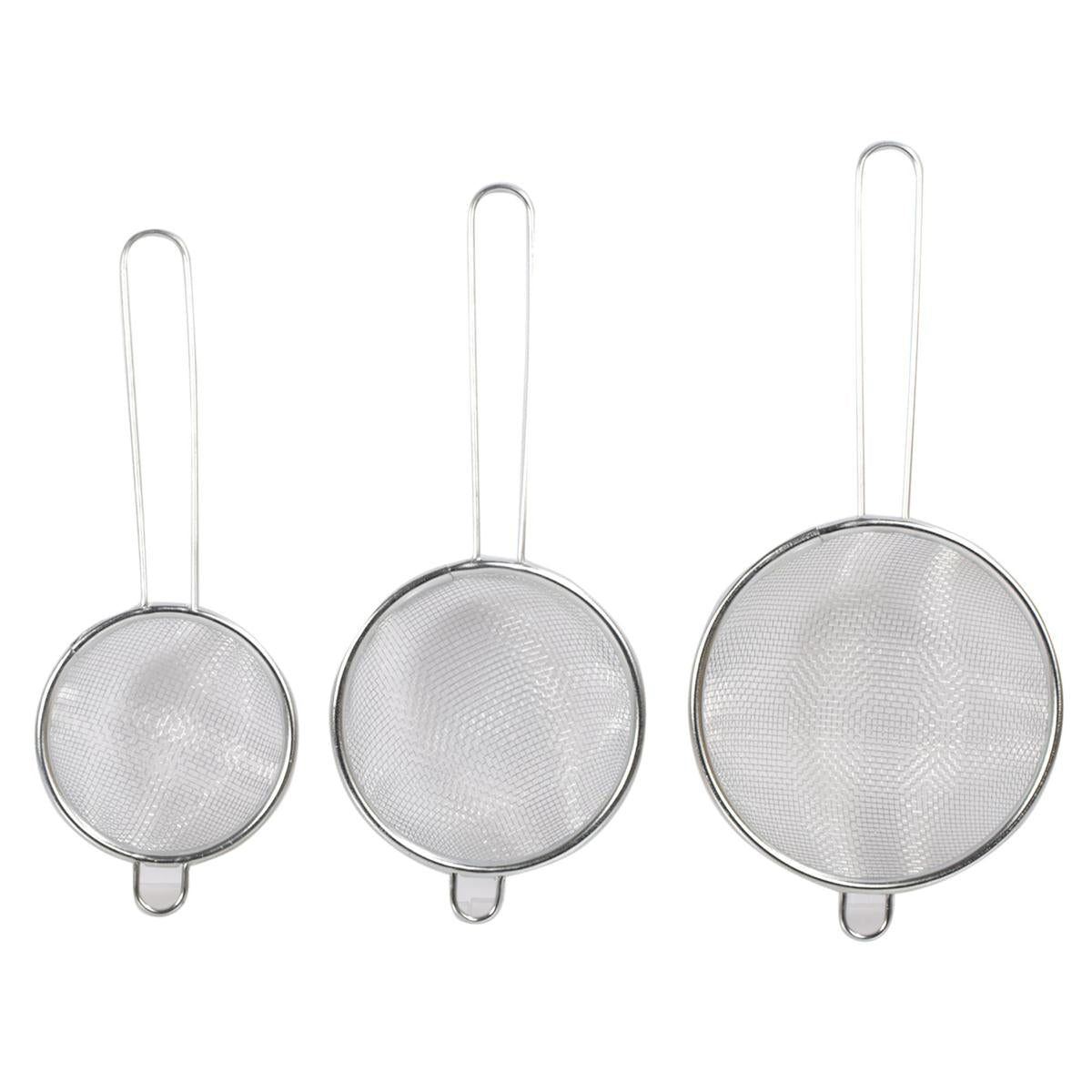 luciano 3pc mesh strainer set 3 75 3 25 2 75 80449 image 3