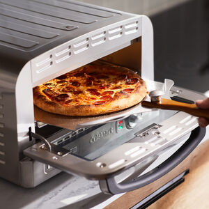cuisinart indoor pizza oven 1800w incl 12 5 heat conducting pizza stone deep dish pan amp pizza peel cpz 120c image 5