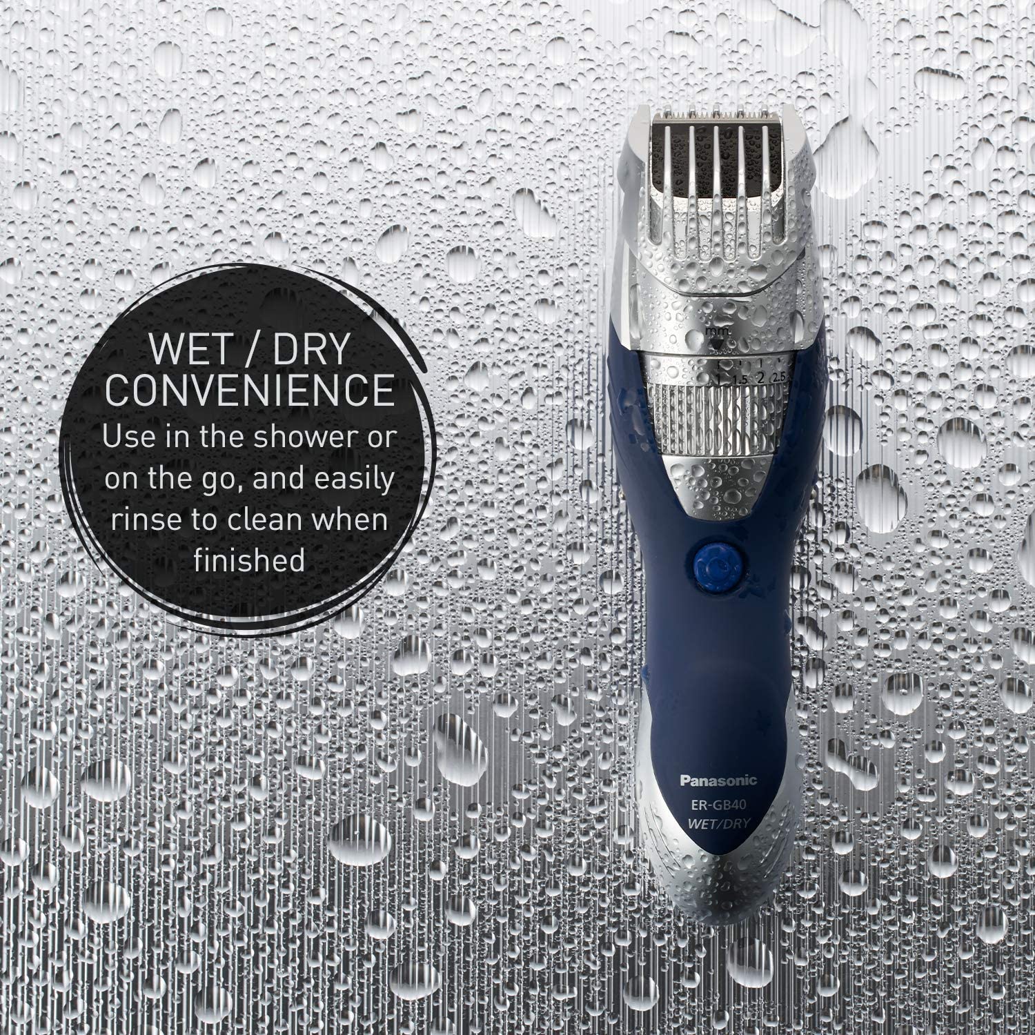 panasonic cordless milano hair beard trimmer er gb40s image 7
