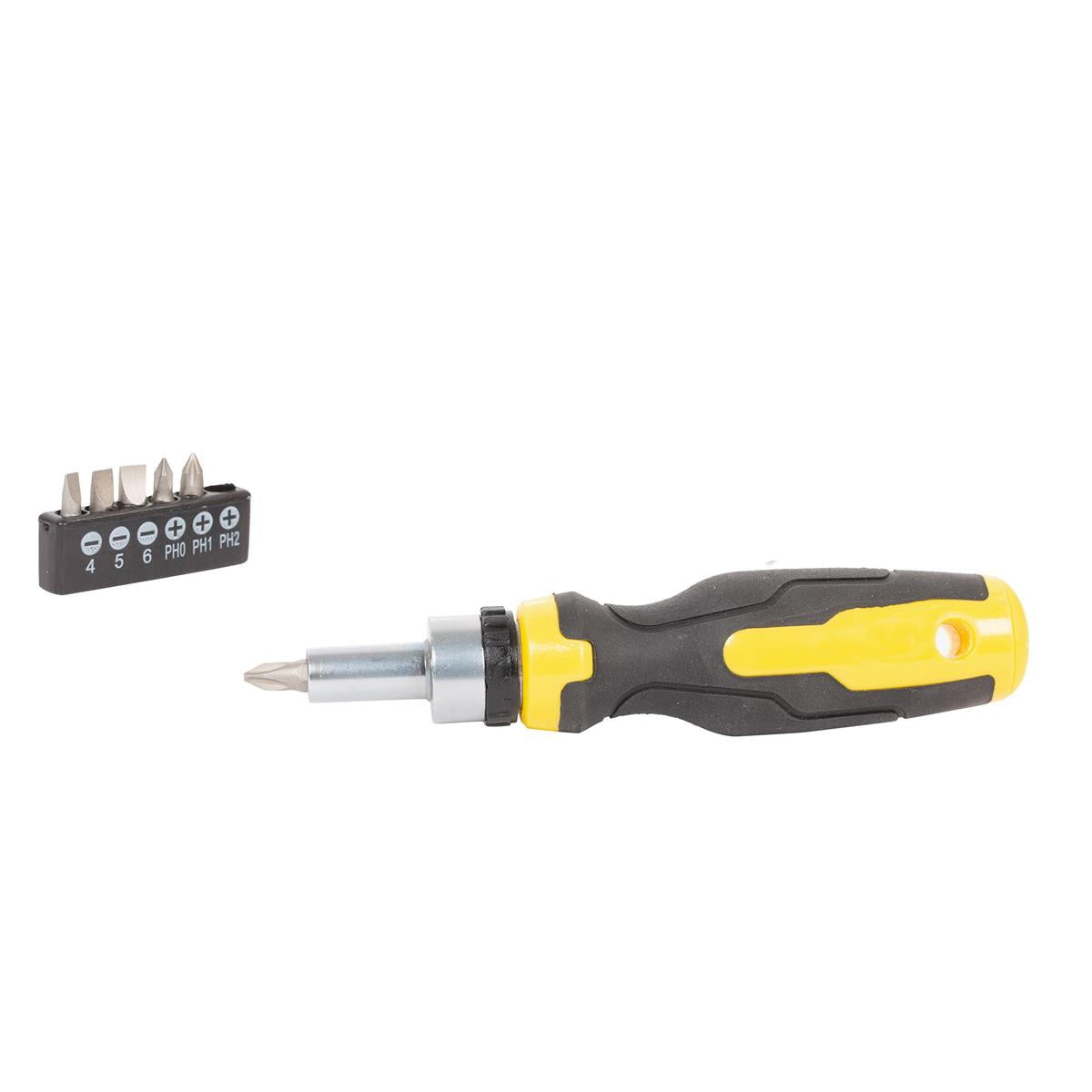 home essentials 7pc ratchet screwdriver set 73218 image 1