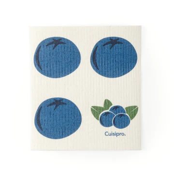 cuisipro eco cloth sm blue dots blueberry 2pk 747949 image 3