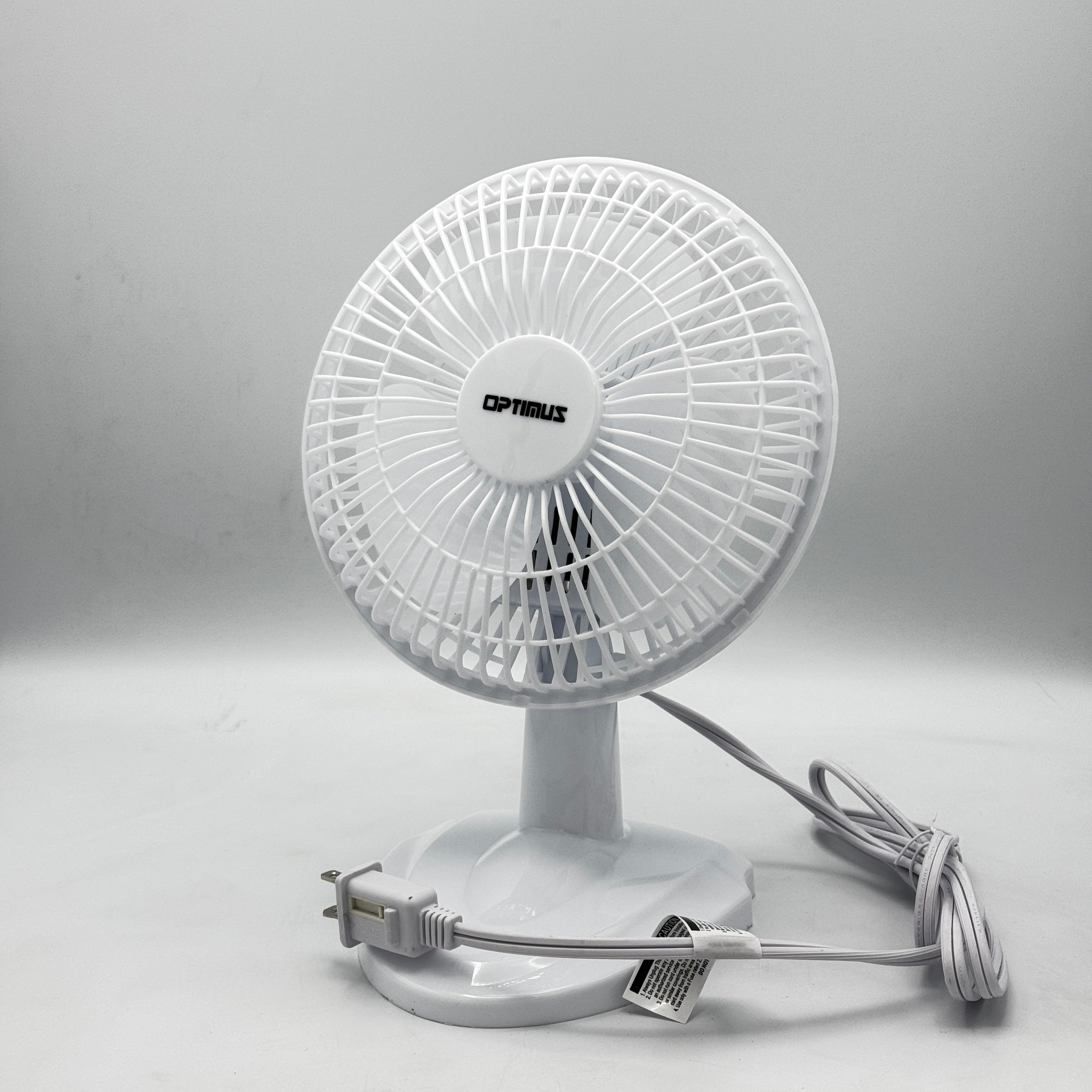 optimus f 0611 6 white personal desk fan image 2