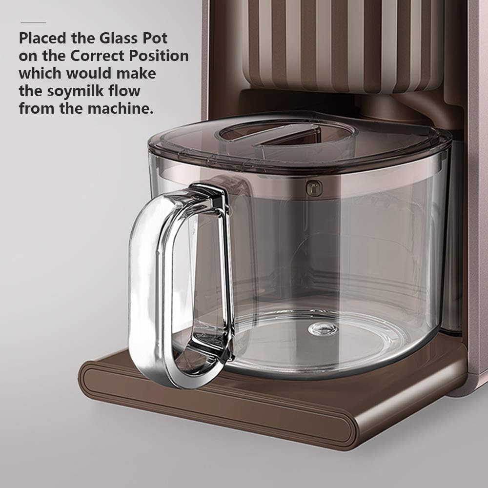 joyoung dj10u k1g multi function beverage maker 1 0l soymilk coffee juice hot water cetl listed model black image 5