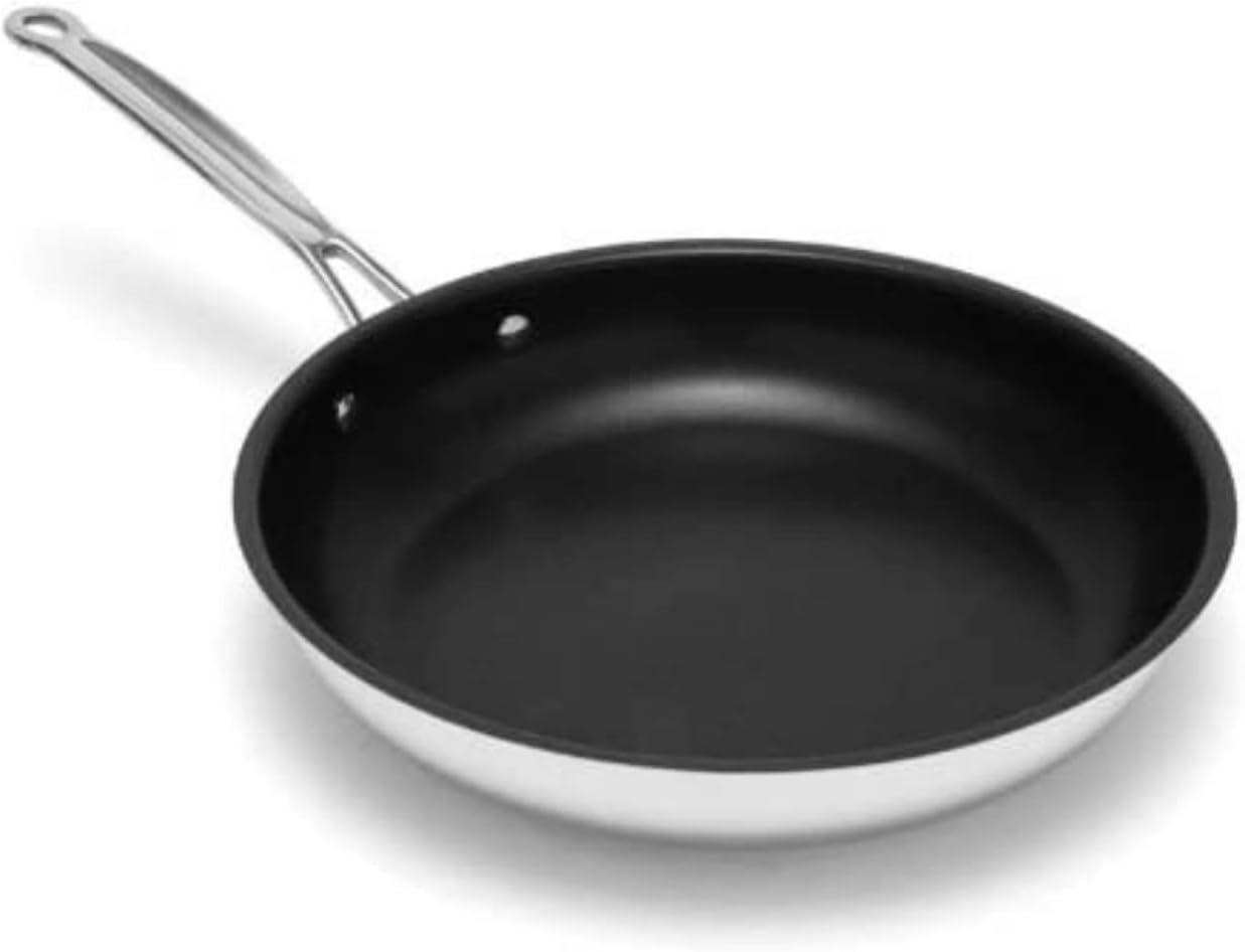 cuisinart skillet 10 chefs classic s s body quantanium non stick induction compatible 722 24nssc image 4