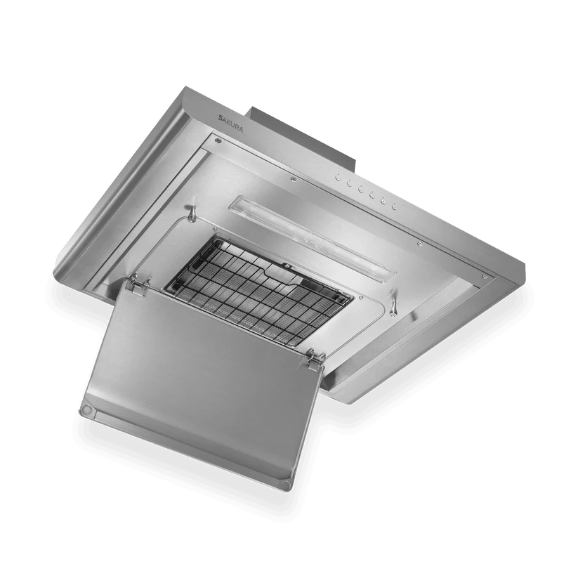 sakura kitchen rangehood m6000 30hs 30 wide wall mount chimney style image 3