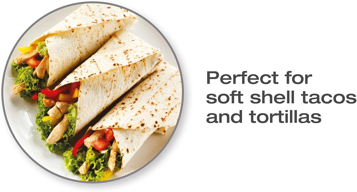 salton crepe tortilla maker 800w cordless white cm 1337 image 6