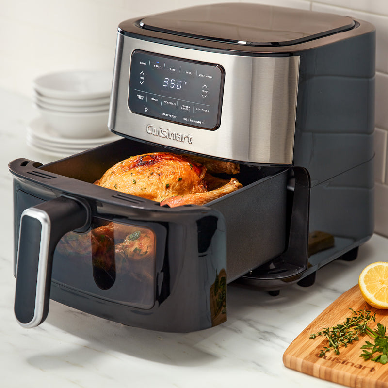 cuisinart air fryer 6 quart 5 7 l 1800w digital display w 5 air fry presets air 200c image 4